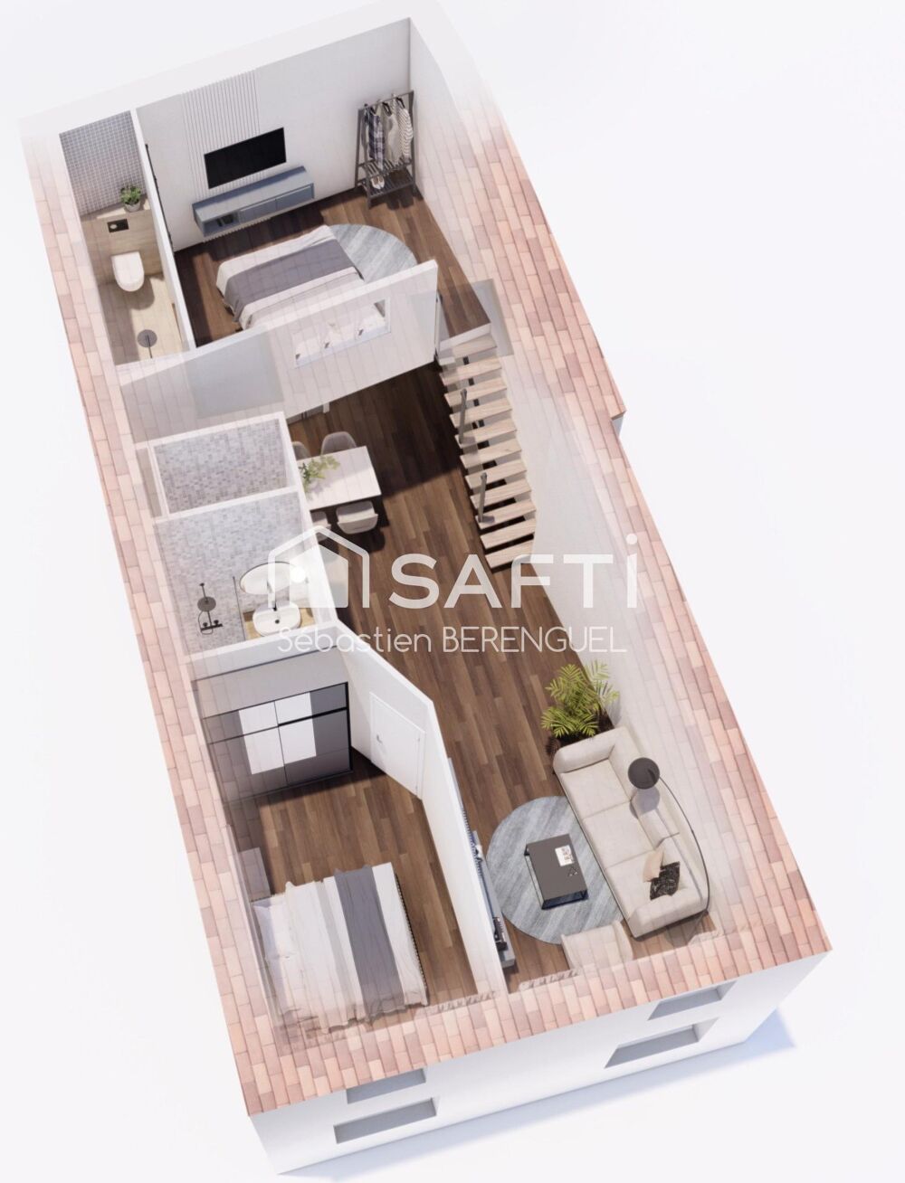 Appartement dans maison de ville à terminer de rénover, idéal investisseur, autres lots disponibles