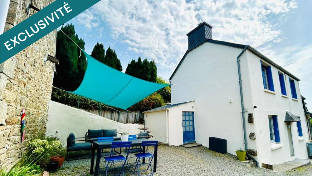 Vente Maison MAISON DE 70M2 SUR TERRAIN DE 345 M2 GARAGE ET ANNEXE. Loguivy-plougras