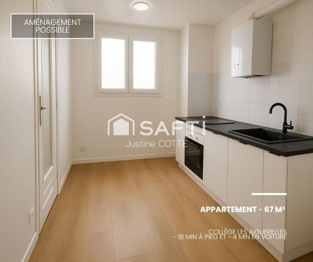 34 070 Montpellier  T3 lumineux, modulable