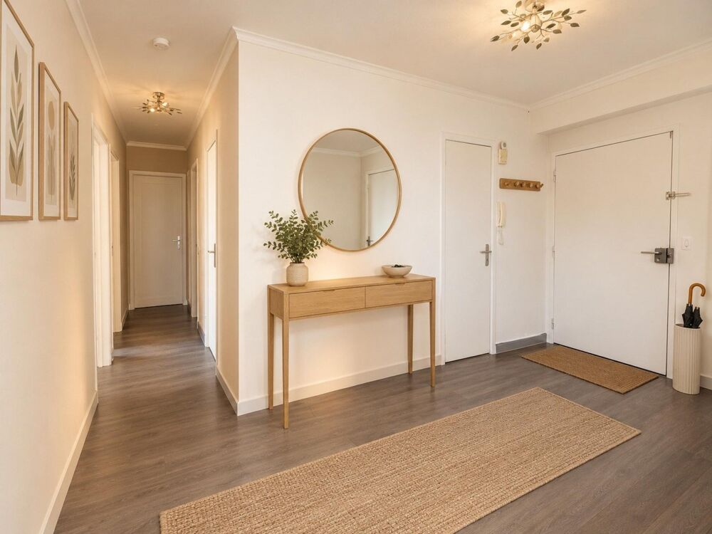 APPARTEMENT 90M² 4 PIÈCES, 3 CHAMBRES, BALCON ET PARKING