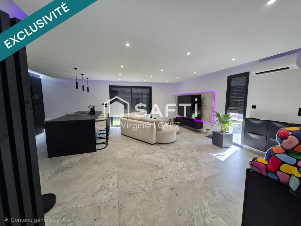 Vente Maison Maison plain-pied environ 94 m2 -Terrain 273 m2 Lagnieu