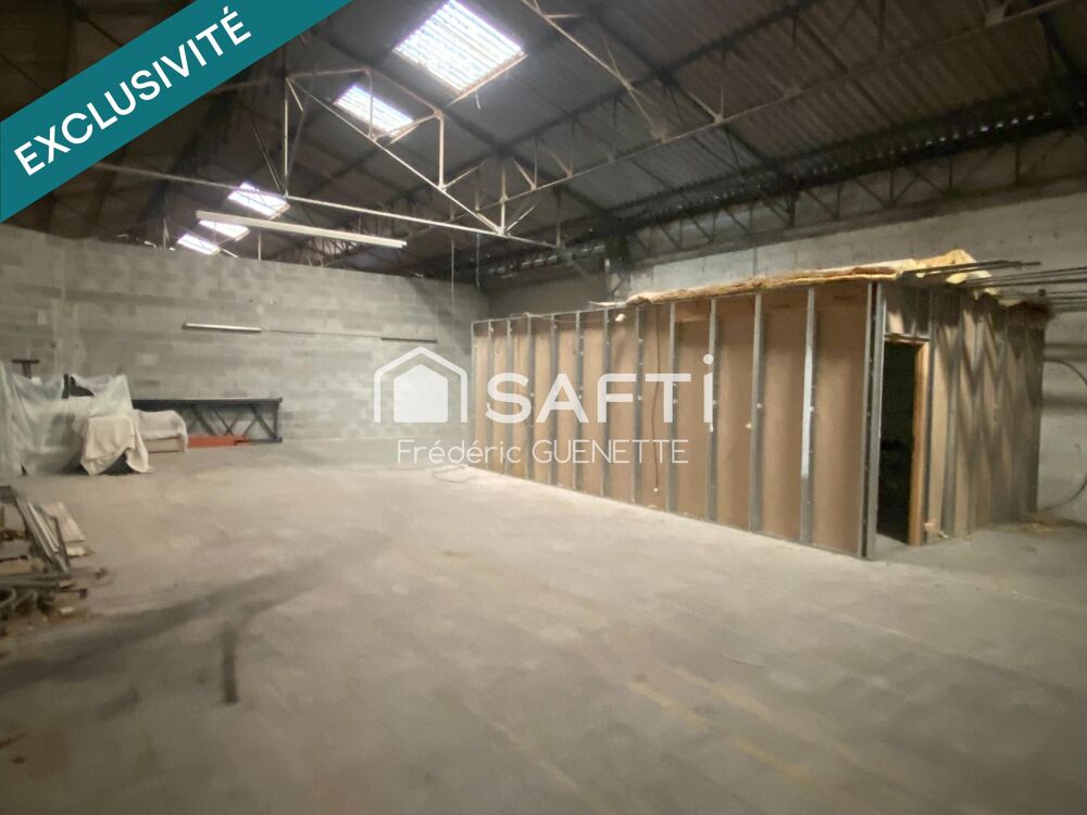   HANGAR A LA VENTE SUD NIORT 283M2 