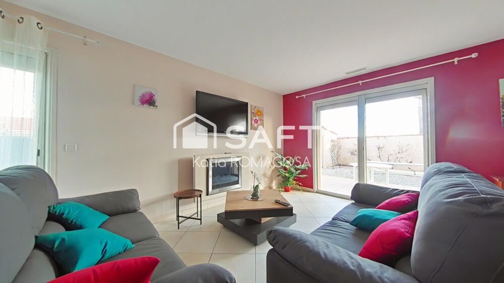 Vente Maison Le confort absolu : 175 m² habitables - 4 chambres - piscine au sel Saint-cyprien