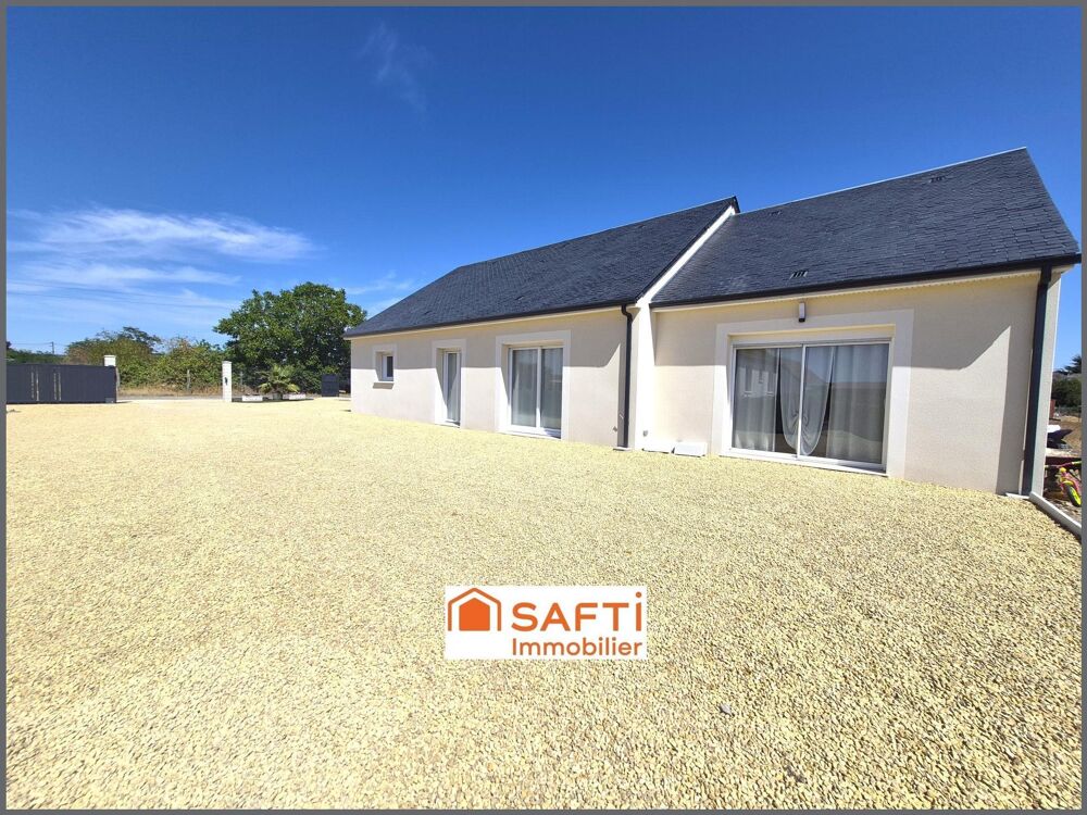 LA CELLE - DESCARTES PLAIN PIED hameau 3ch +Jardin