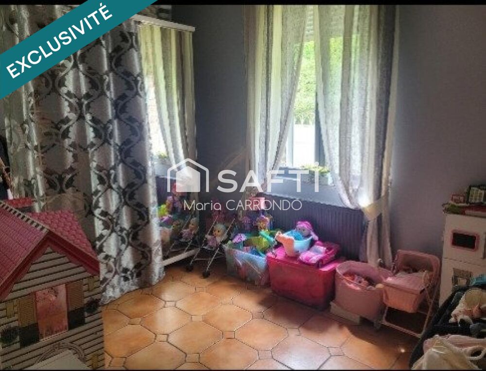 Vente Maison MAISON INDIVIDUELLE EN SEMI PLAIN PIED DE 5 CHAMBRES DONT UNE EN RDC AVEC SDB Escautpont