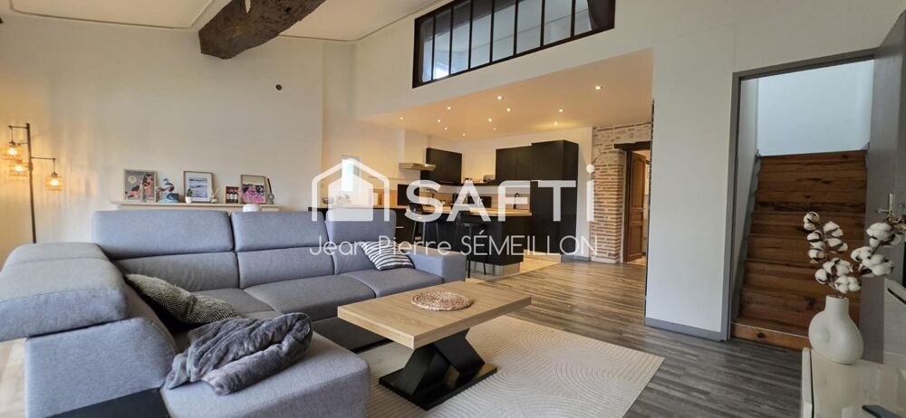 Superbe t4 de 110 m², 3 chambres, terrasse, rénové