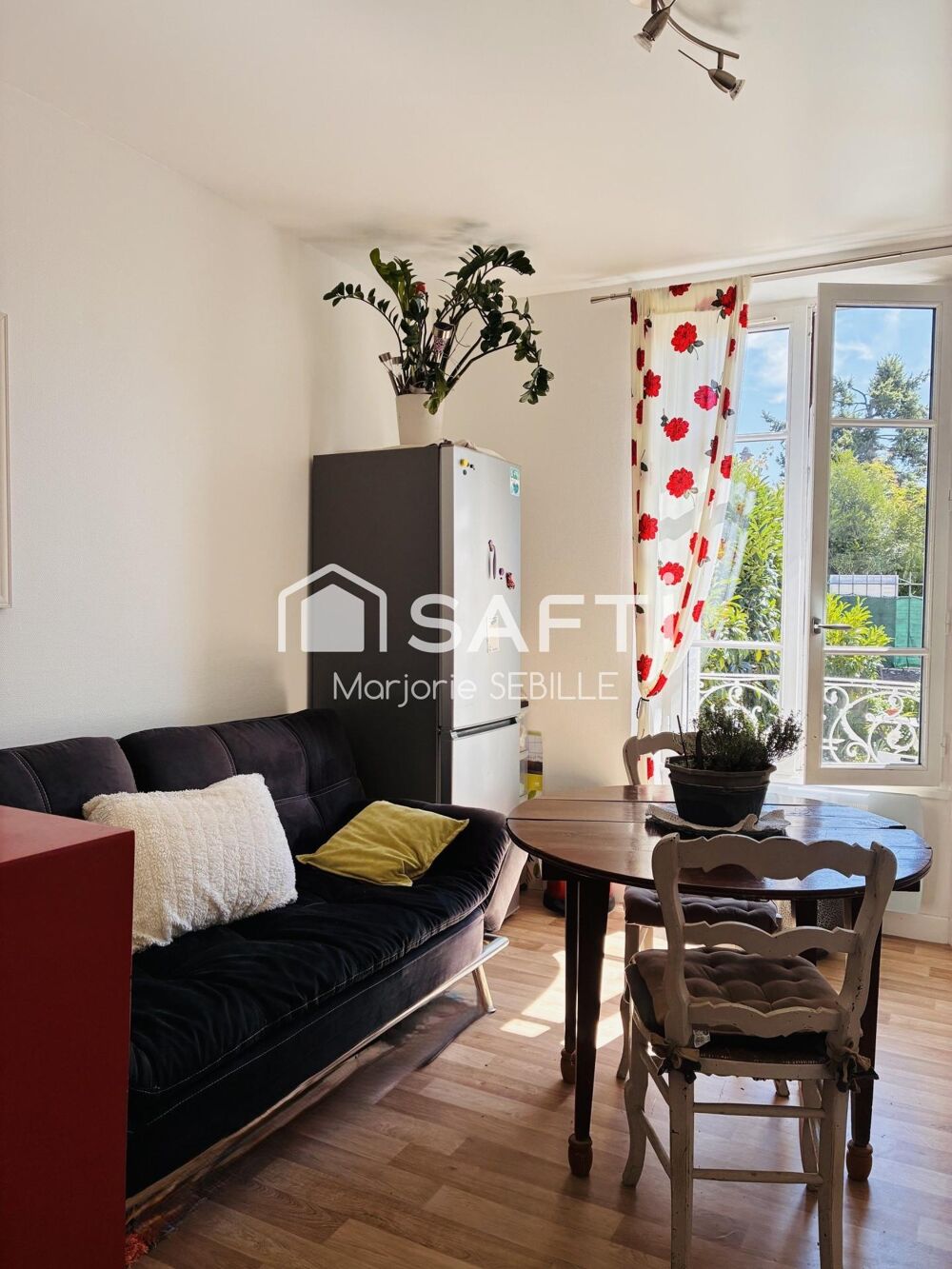 Vente Appartement Barbizon Centre – Charme de la meulière et calme pour ce 2 pièces avec jardinet Barbizon