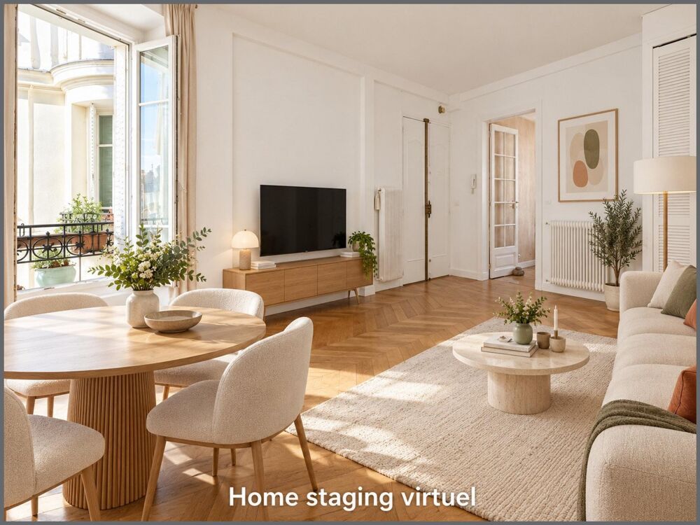 LEVALLOIS-PERRET  3 PIÈCES  60,35 M²  2 CHAMBRES