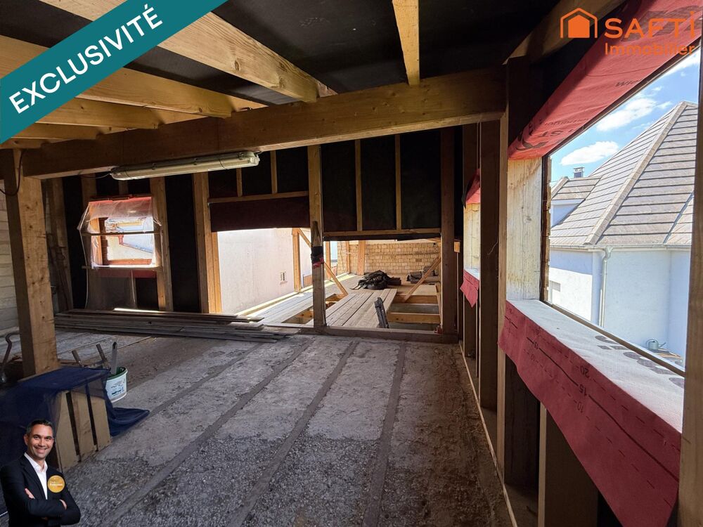 Vente Maison Maison de 4 pièces à rénover avec une dépendance, un garage et un grand jardin ! Wittisheim