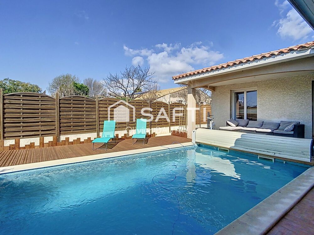 Vente Maison Villa de Plain-Pied avec Piscine + T2 Indpendant Pomerols