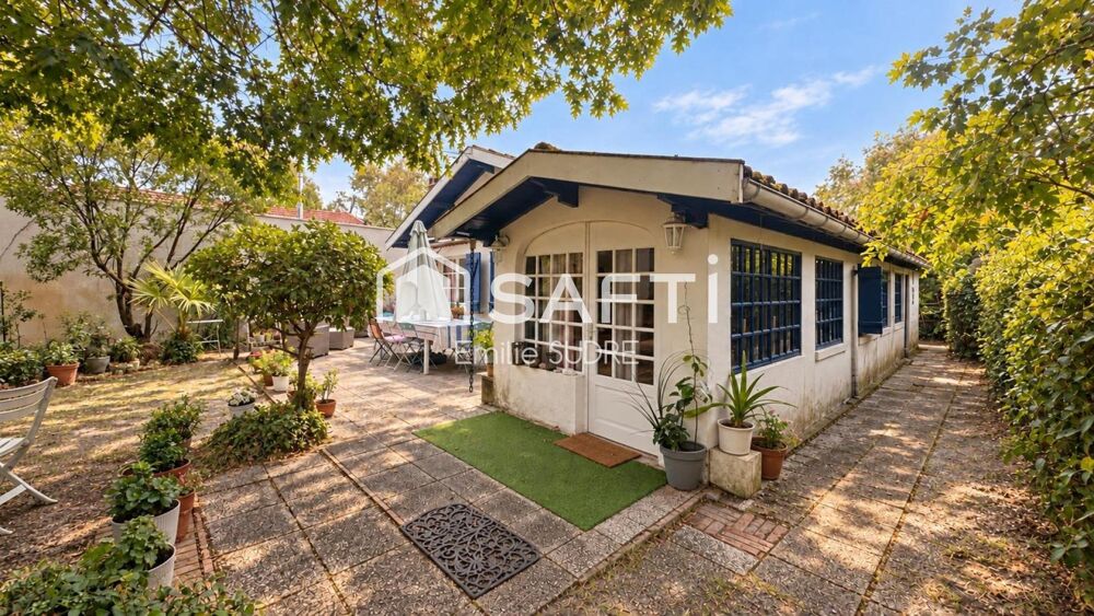 Vente Maison CÔTÉ BASSIN – UNE MAISON DE CHARME À RÉINVENTER Andernos-les-bains