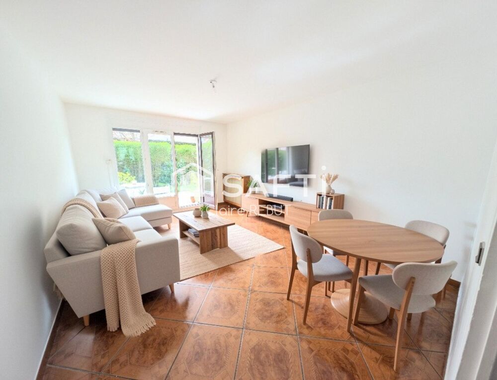 Beau F3, 61m2 en rez de jardin secteur Sévigné