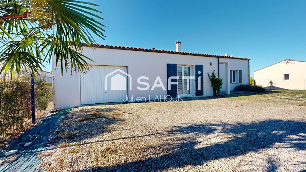 Maison plain-pied 98 m²  3 chambres  Terrain  Garage
