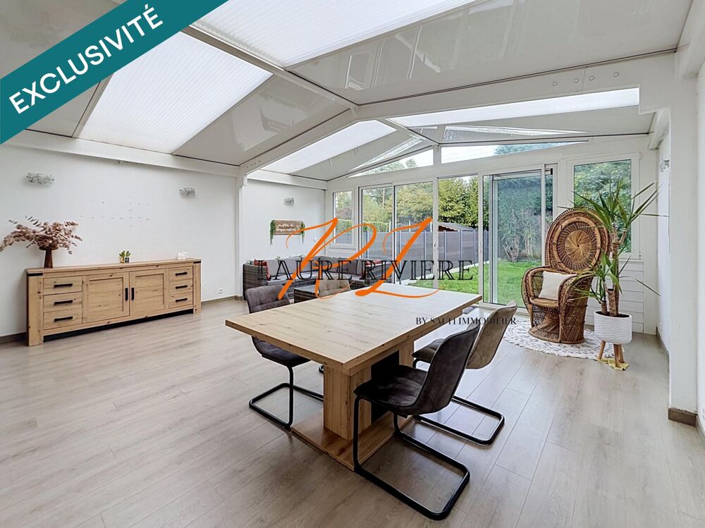 Vente Maison LAMBERSART – MAISON FAMILIALE DE 107 M²  – JARDIN – GARAGE Lambersart