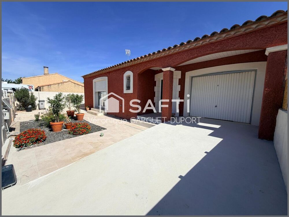 Vente Maison Villa plain-pied 126 m² avec garage et jardin Lezignan-corbieres