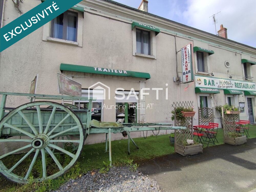 Vente Maison Ancien Hôtel, bar, restaurant Noyant-de-touraine
