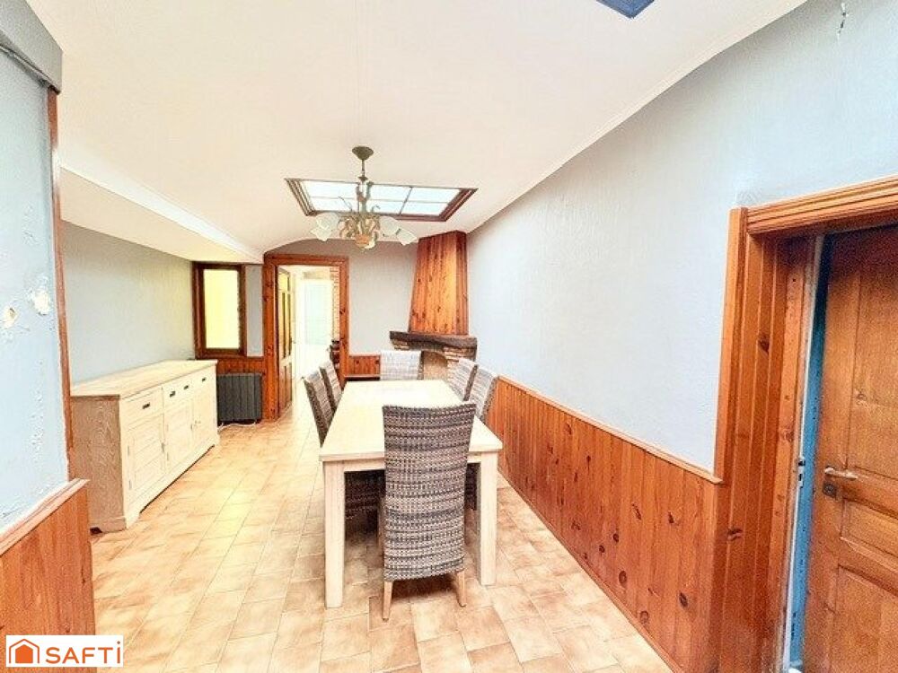 Maison semi-individuelle à rénover avec garage  3 chambres  Vieux-Condé
