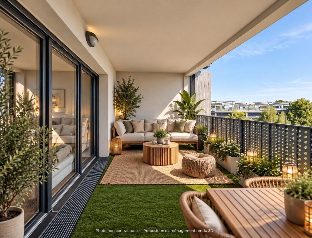 Vente Appartement T2 avec terrasse, proche des transports, parking Begles