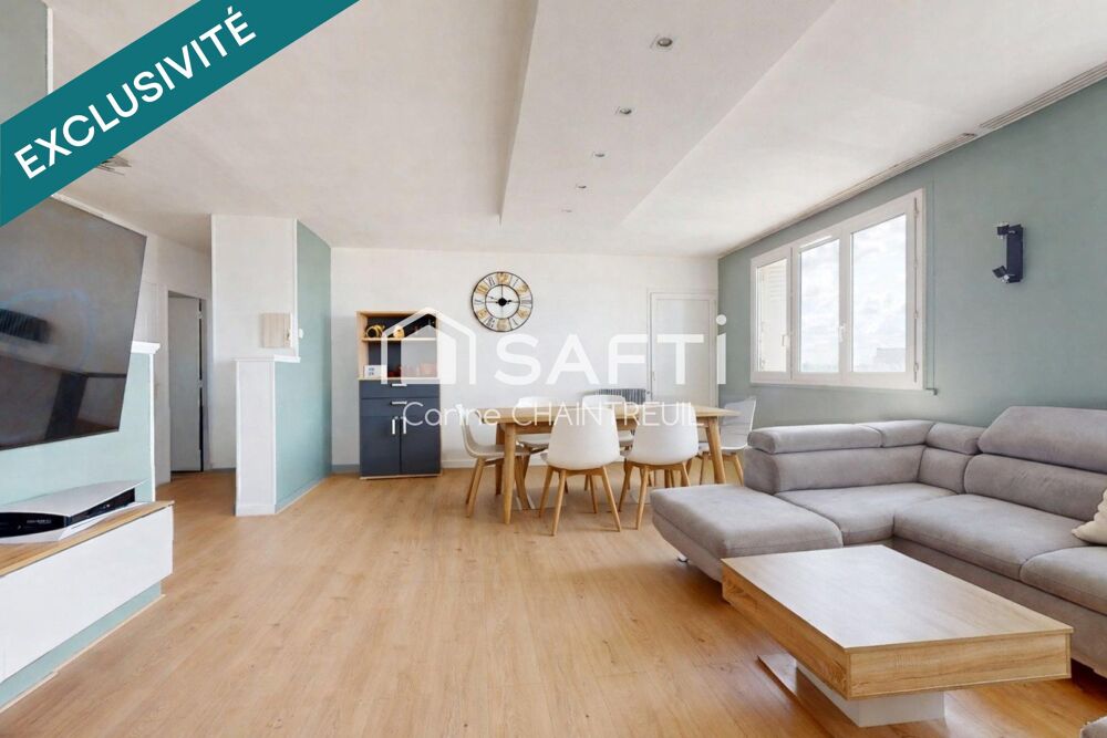 Vente Appartement Bel Air / Les Brosses : T3 lumineux avec vue dégagée sur Lyon Villeurbanne