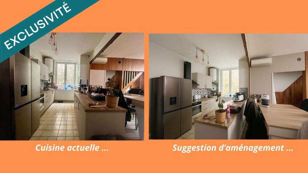URGENT À VENDRE  Appartement avec studio indépendant au coeur de Salins-les-Bains