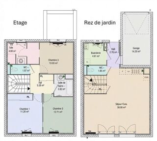  Maison à vendre 4 pièces 99 m²