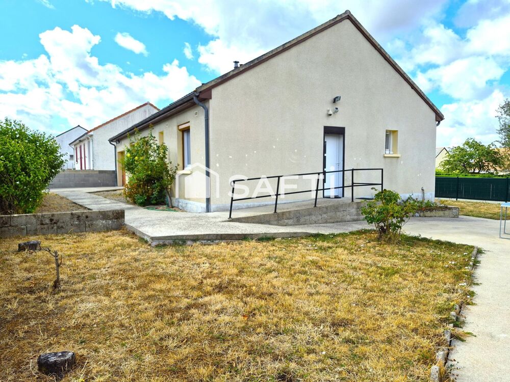 Pavillon PLAIN PIED 3 ch + Garage + Jardin + Clim