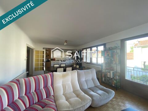   Saint-Max: 4 pièces, 3 chambres et garage individuel fermé Appartement - 4 pièce(s) - 96 m²