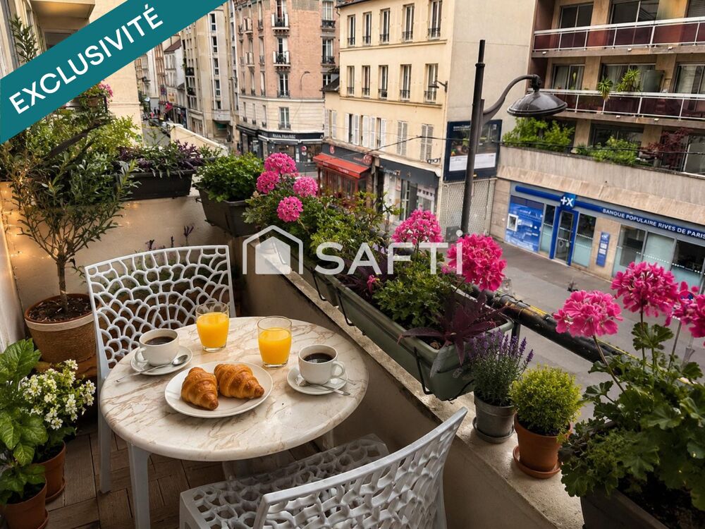 Vente Appartement Paris 15e – Rue Saint-Charles, 3/4 pièces 72m² Paris 15