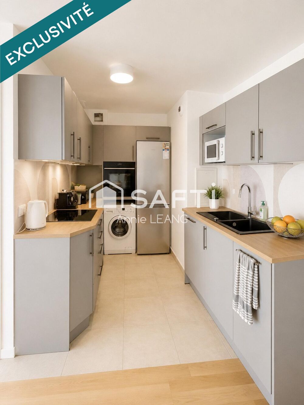 Montrouge  3 pièces récent, balcon, métro