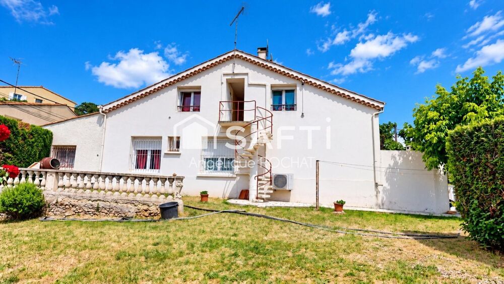 Vente Maison Villa 6 pièces PUISSALICON – 165 m² avec T3 indépendant, piscine et multiples stationnements Puissalicon