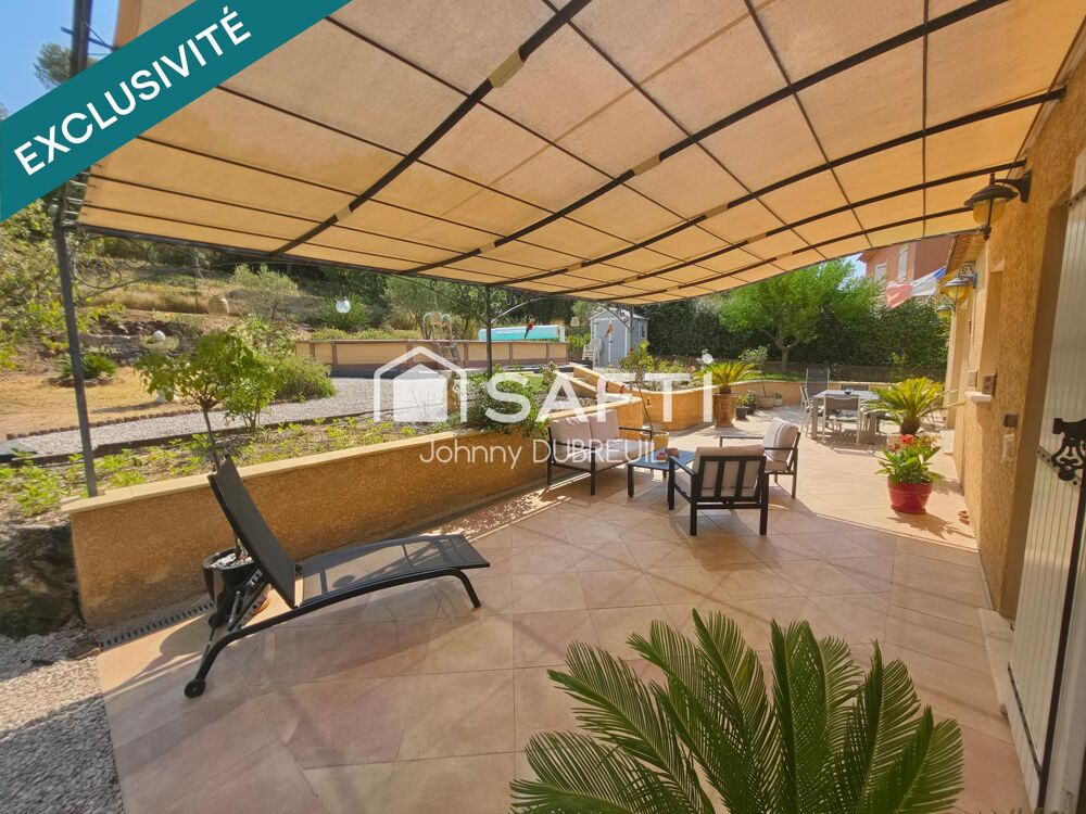 PIGNANS - SUPERBE VILLA 120M2 AVEC JARDIN 721M2, TERRASSE, GRAND GARAGE AU CALME