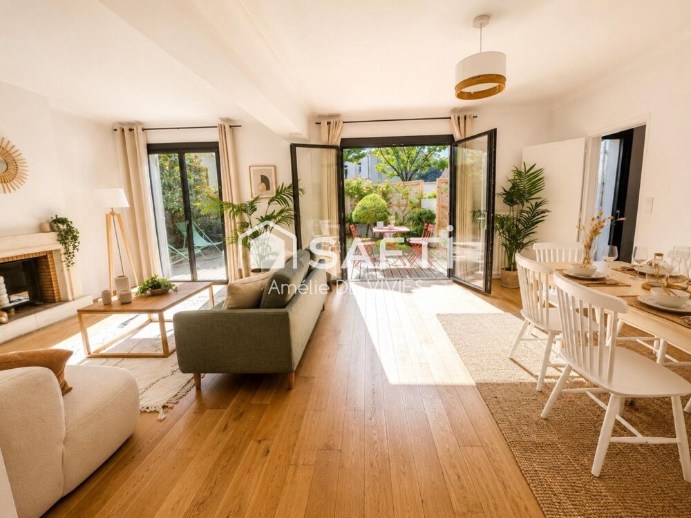 Maison familiale  Parc Bordelais  5 chambres  Caudéran