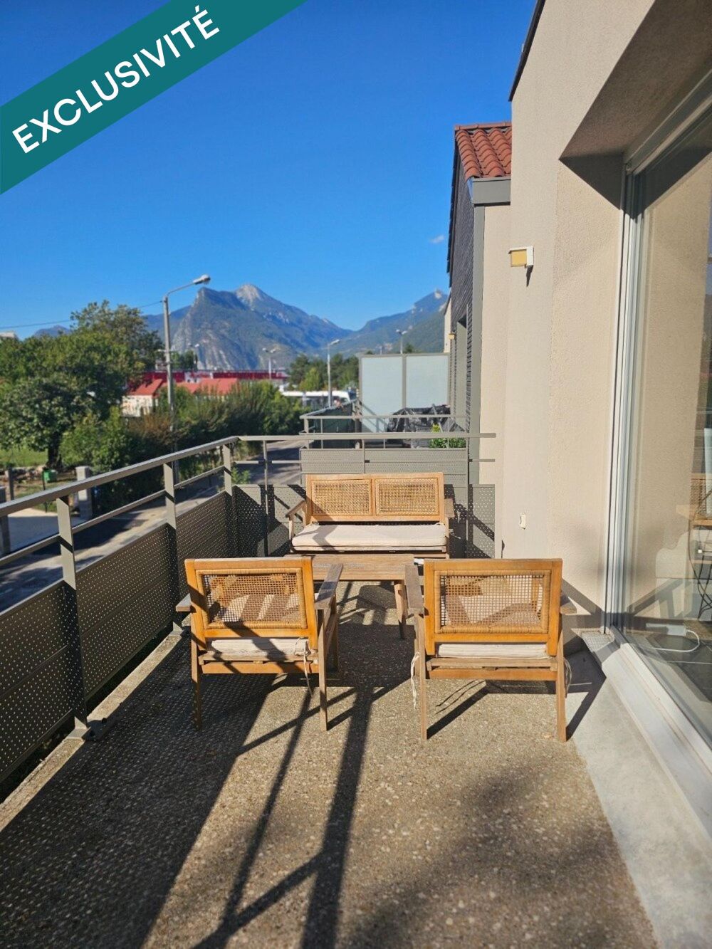Vente Appartement À Vendre  Appartement Traversant  de 43.40m²  Fontaine ( 38600 ) Fontaine