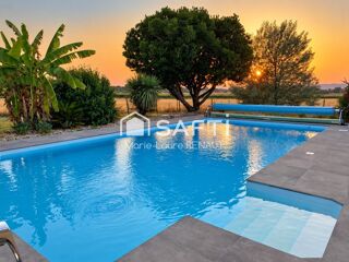 Vente Maison Villa de plain-pied, garage, piscine et vue sur les vignes Brens