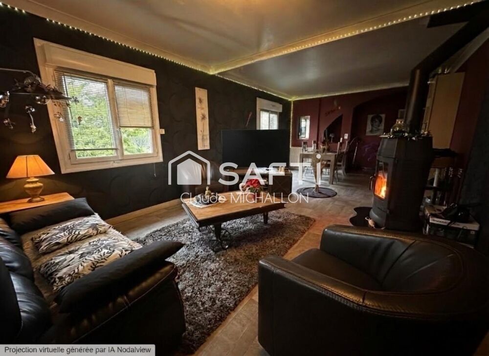 charmante maison de 85 m² avec une vue unique et imprenable sur Pouancé.