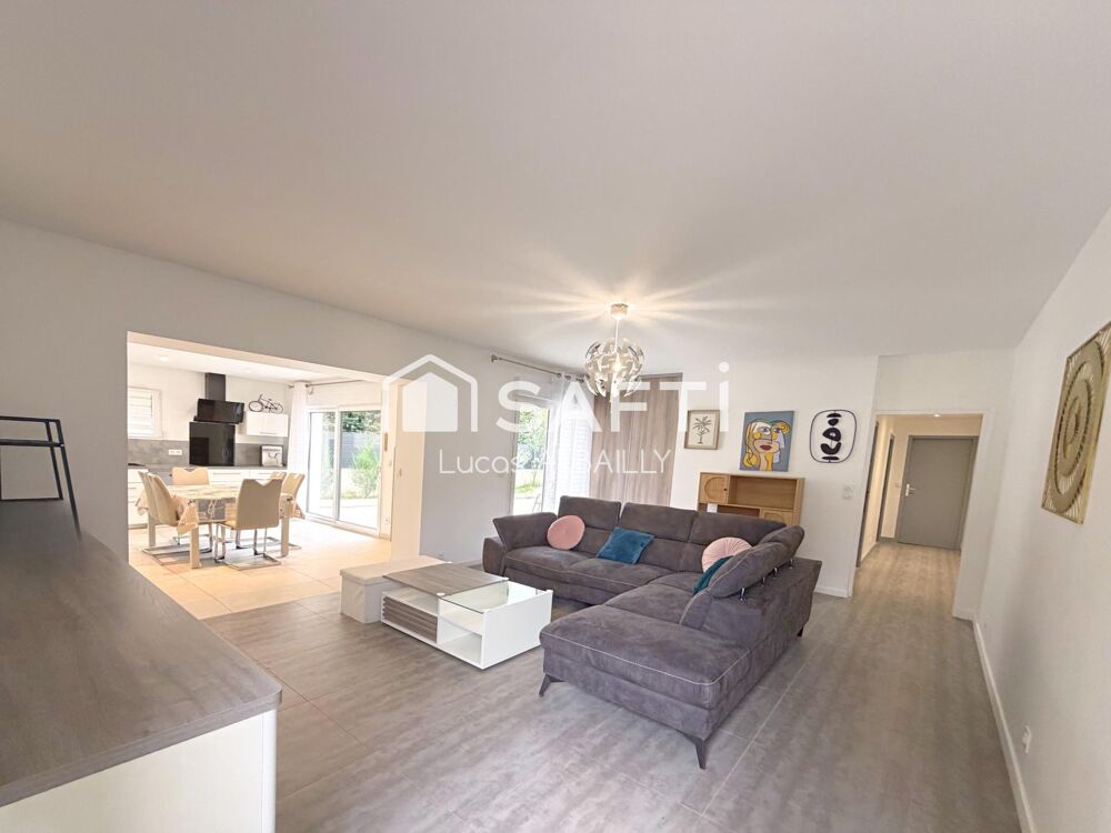 Vente Appartement T3 rénové de 76 m² avec terrasse de 50 m² et parking privé Eybens