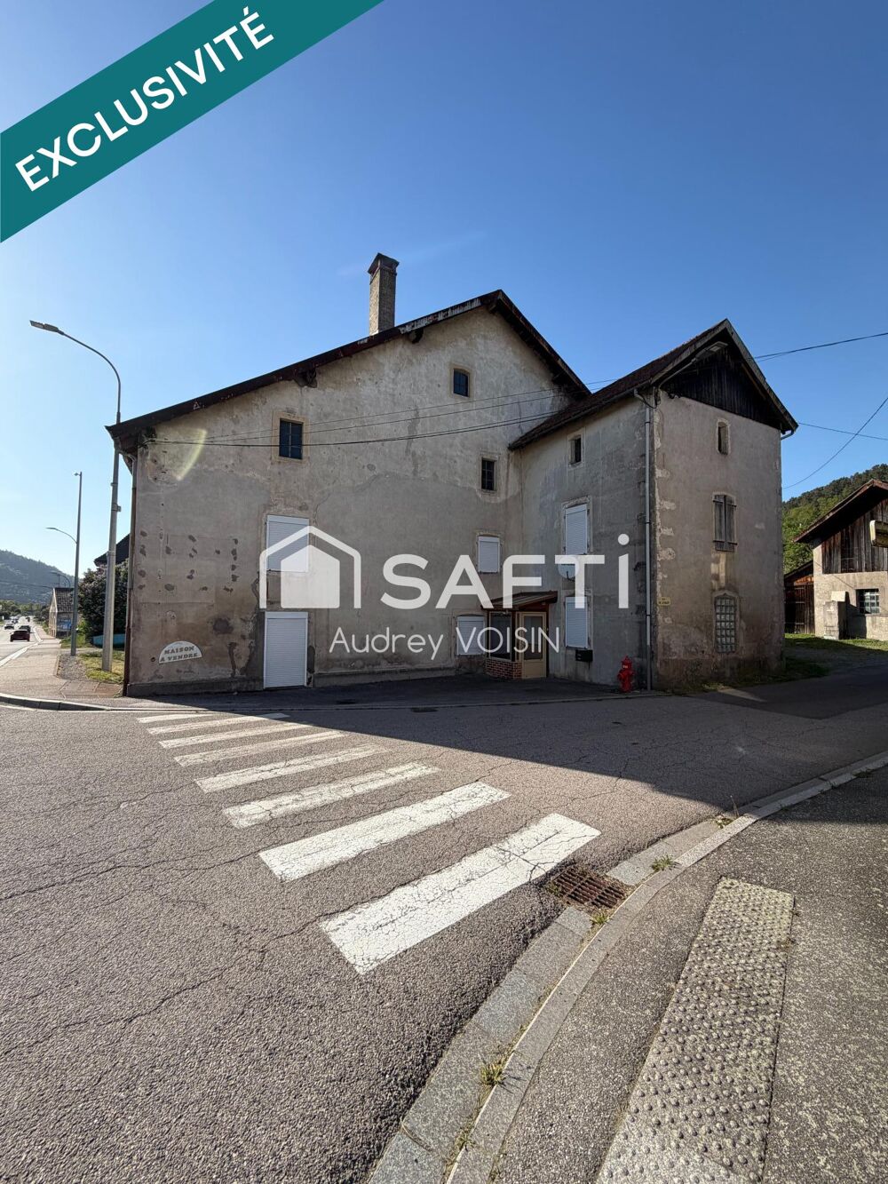 Grande maison avec gros potentiel de rénovation