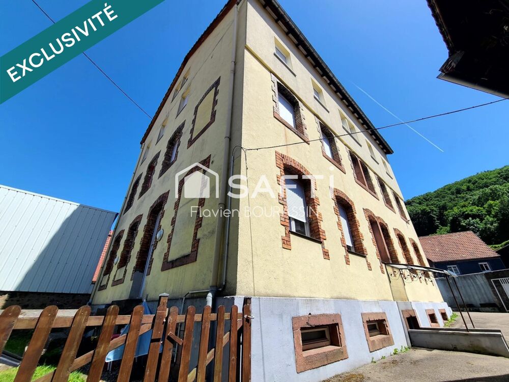 Vente Immeuble Sainte-Marie-aux-Mines Immeuble – Investissement – 4 appartements loués – Rentabilité brute environ 7% Sainte-marie-aux-mines