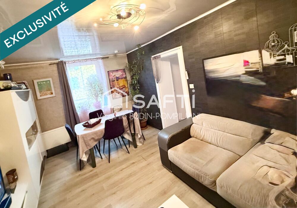 Vente Maison Maison de village mitoyenne des 2 côtés; 3 chambres Lexy