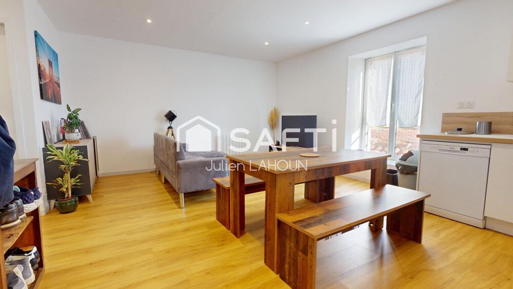 Appartement T4 rénové  Vendu meublé  Investissement locatif + parking