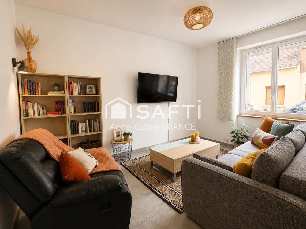 Vente Maison Coup de coeur à Conlie : Posez vos valises dans cette maison de ville T4 rénovée avec garage, jardin et potager Conlie