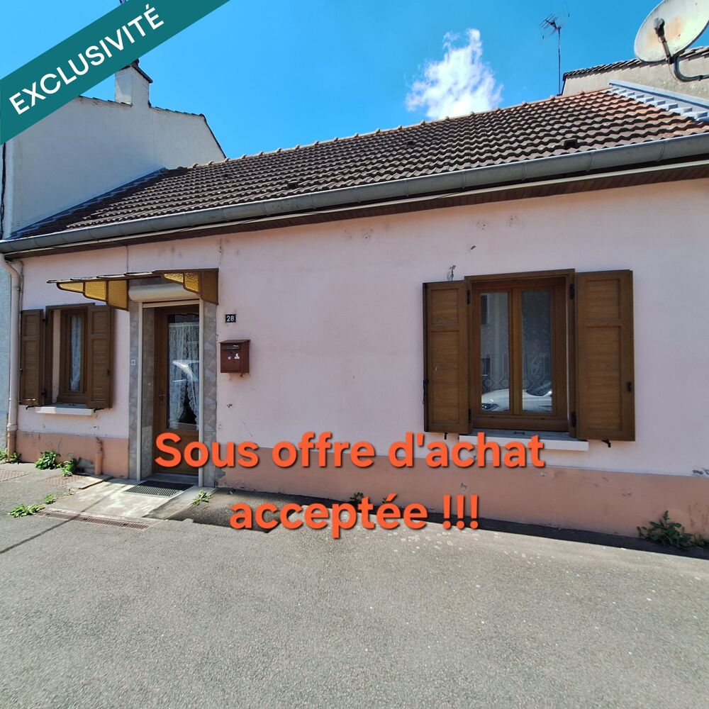 Maison 2 pièces 62 m² · à Montchanin · 62 m² · 59 000 €