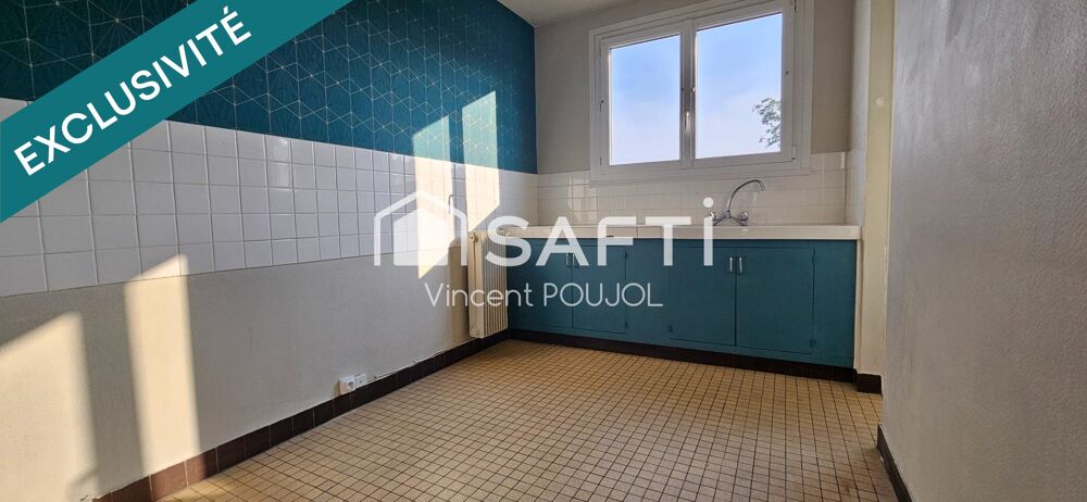 T3 avec cave et garage proche centre ville