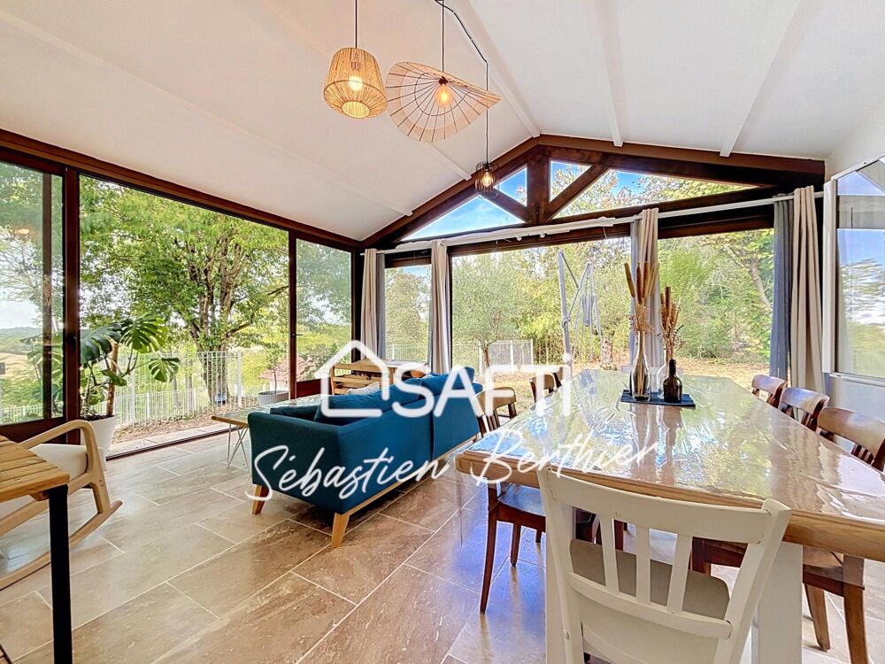 Vente Maison Longère familiale avec piscine 12 x 6 – 10 minutes de Lavaur – Terrain de 2 500 m² Roquevidal
