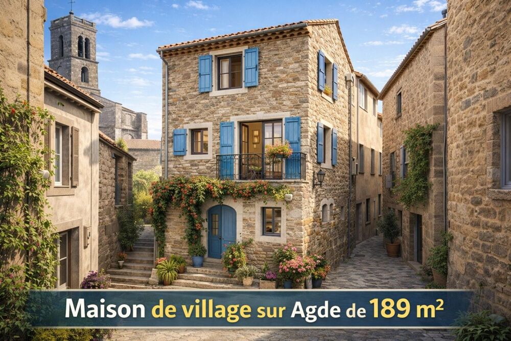 Vente Maison Maison de ville avec garage Agde