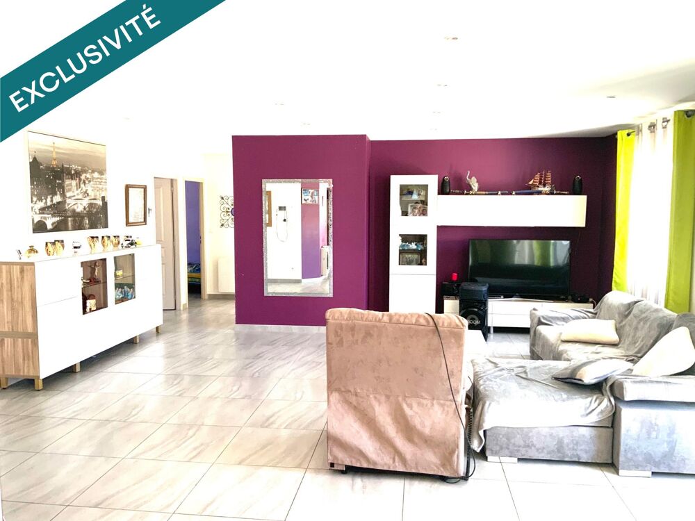 Vente Maison Maison T4 de 130m2 sur parcelle de 1124m2 en zone artisanale avec Hangar attenant . Gigean