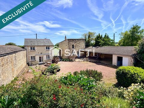   ENSEMBLE IMMOBILIER COMPOSÉ DE 2 MAISONS, CAVE, GARAGE ET JARDIN CLOS Maison - 5 pièce(s) - 94 m²