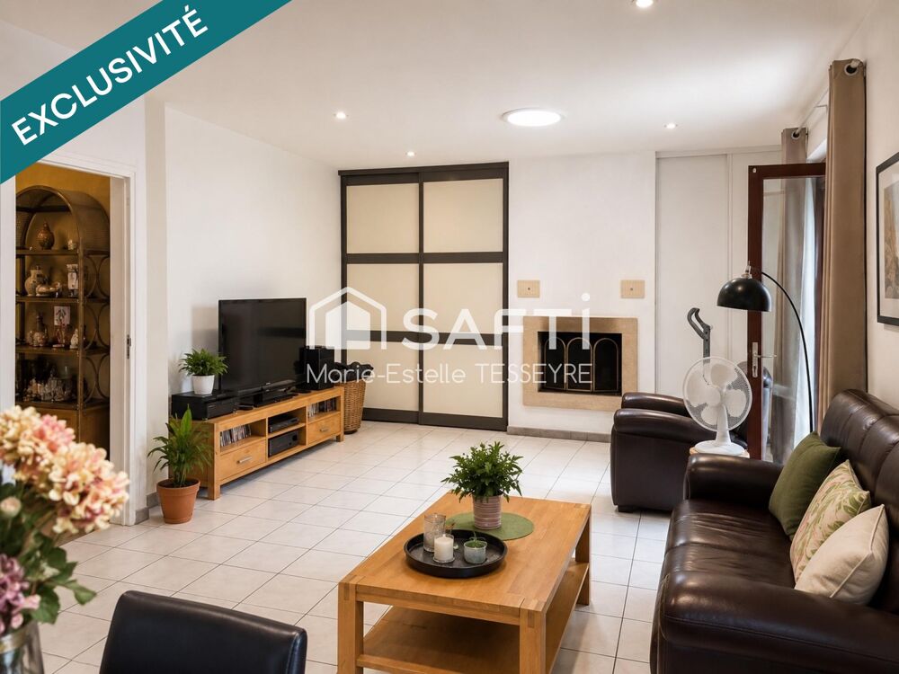 Maison proche du bourg dans un environnement très calme sur une parcelle de 1200m2