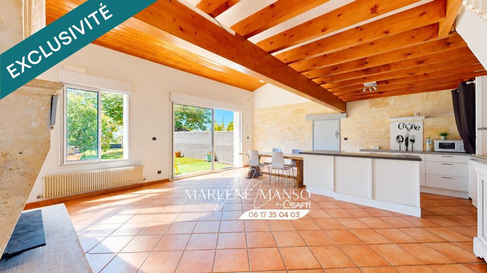 Vente Maison Maison en pierre 91 m² avec jardin et parking Villenave-d'ornon