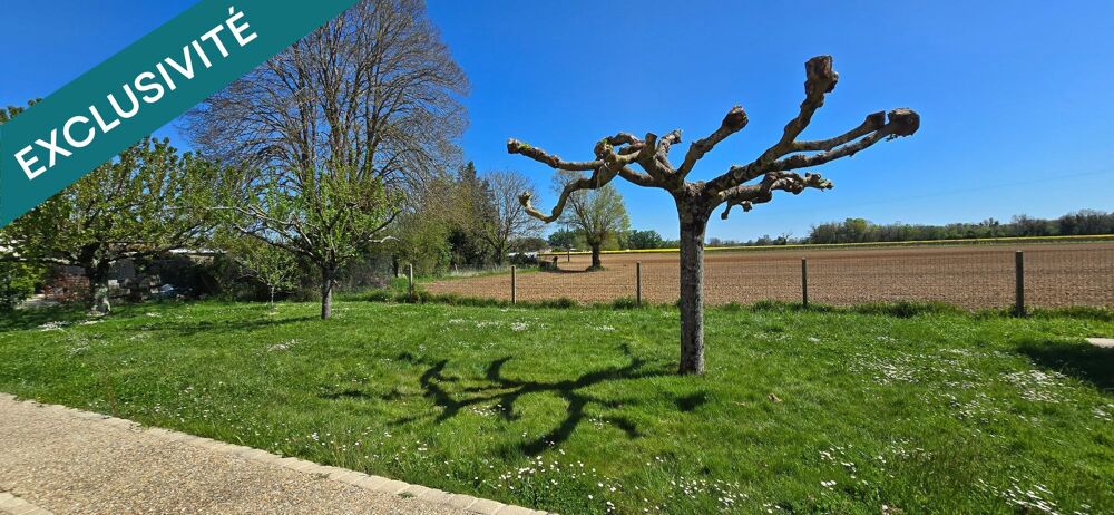 Plain-pied avec 4 chambres, garage et jardin au calme de Rioux